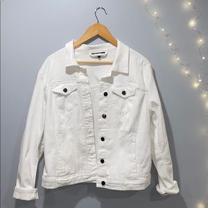 White Jean Jacket